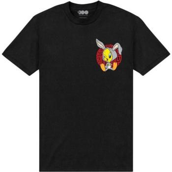T‑Shirt Noir Looney Tunes Unisexe – Short Sleeve – XXL