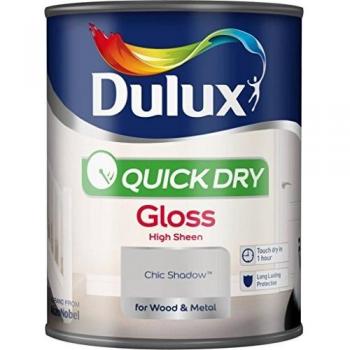 Dulux Quick Dry Gloss Finish in Chic Shadow 750ml