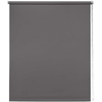 NEWEDGEBLINDS Trimmable Thermal Blackout Roller Blinds (Grey, 165cm Drop)