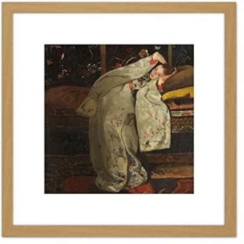 Light Oak Kimono Portrait – Breitner 8x8 Print