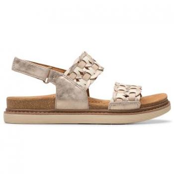 Clarks Arwell Glide Cuir Beige