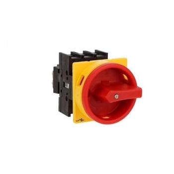 Eaton P1‑40/EA/SVB Absperrbalken mit Not-Aus, 40 A, 690 V, 1×90° (Gelb/Rot)