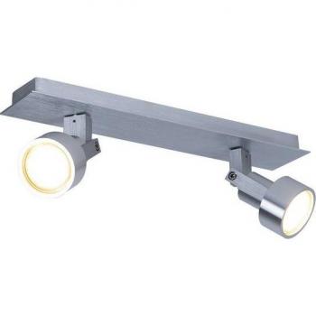 Moderne 2-flammige Deckenlampe in Chrom