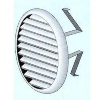 Grille ronde pour tube de ventilation 80-100 mm