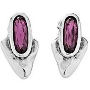 Pendientes Uno de 50 Arrow Me – Amatista Swarovski® – Colección Massai