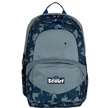 Scout Fun Rucksack X Blue Ninja – Mit witzigen Schnappknöpfen