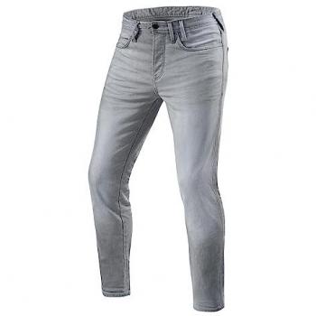 Jean Moto Rev'It! Piston 2 SK Gris Clair Délavé Taille 32