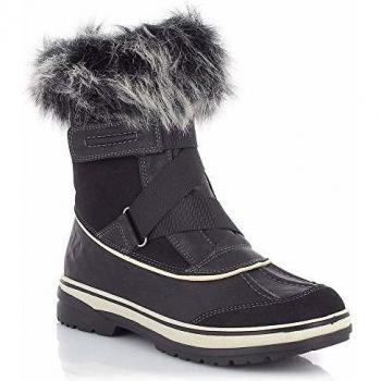 Ebelya Kimberfeel Botas de Nieve para Mujer Talla 39 Negro