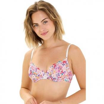 Soutien-gorge en dentelle rose clair