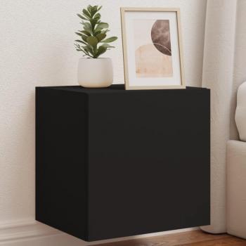 Mobile TV a Parete con Luci LED Nero 40,5x35x40 cm cod mxl 110162