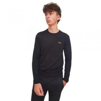 Pull homme Guess noir avec broderie Daniel M4YR01 Z3052 S