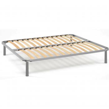 Réveil du sommeil : Sommeil orthopédique Talamo Italia 160x200, Bois multi-couche gris
