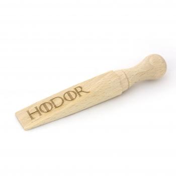 Game of Thrones HODOR Wooden Door Stop Engraved Gift