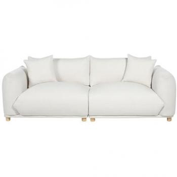 Beliani, Sofa, Luvos (Modernes 3-Sitzer)