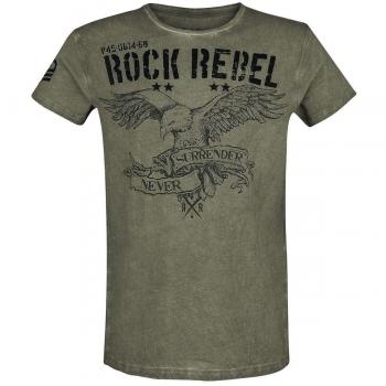Rebel Soul Green Graphic Tee