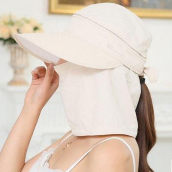 Foldable Women's Sun Hat with UV Protection