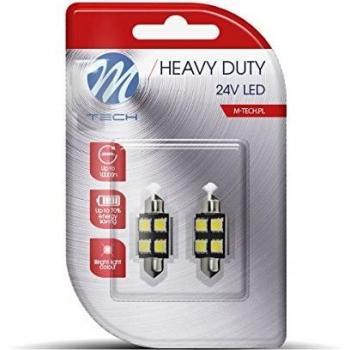 Luz LED 36mm C5W 4xSMD5050 24V con Tecnología CANBUS