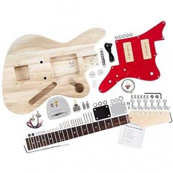 Rocktile E-Gitarre Do-it-yourself DIY Bausatz, JAG-Style, Korpus: Paulownia
