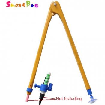 Compas pédagogique magnétique 50 cm en plastique – Squarquare Goniosmomètre