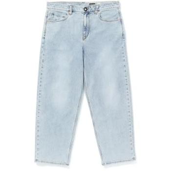 Blue Denim Jeans „Hockey Dad“ von Volcom – Heavy Worn Faded, W34