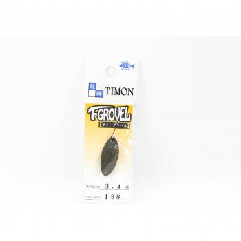 Jackall Timon T Grovel Trout Spoon, 3.4g, 138KGP, Matsuba #6142