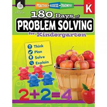 180 Days(tm) Problem Solving for Kindergarten : Practice, Assess, Diagnose, by Jessica Hathaway