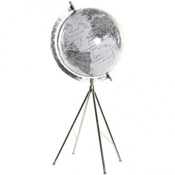 Globo di Design DKD Home Decor: Bianco, 27×25×61 cm, Metallo/Plastica