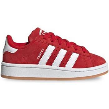 Scarpe Adidas Campus 00s Unisex Rosso 33 in Pelle