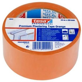 Tesa Premium Orange Plastering Tape 50mm x 33m