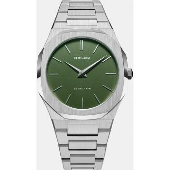 D1 Milano Moss Linen Ultra Thin Watch for Men