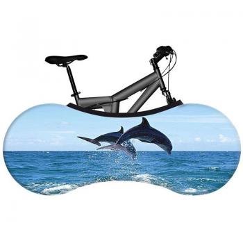 Stretch Fabric Bicycle Dust Cover for Indoor Use