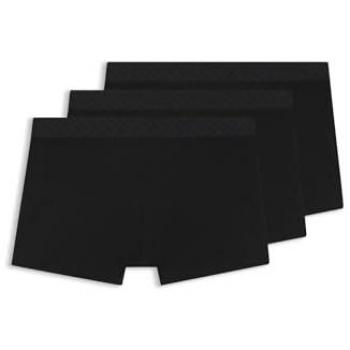 BOSS 3‑Set Boxershorts – Slim Fit, Baumwolle, Schwarz, M