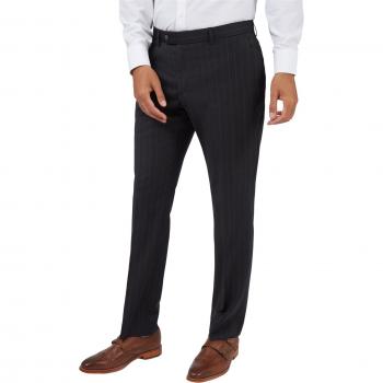 Jeff Banks Charcoal Stripe Soho Trousers