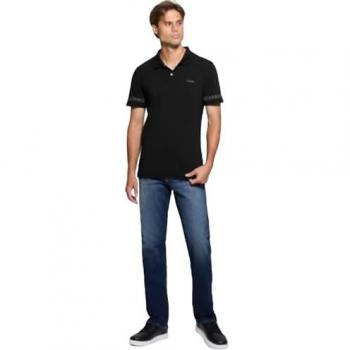 Chemise à Manches Courtes Guess Nolan SS Noir