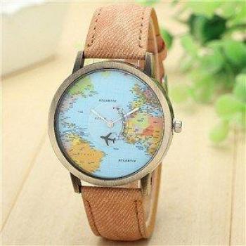 Montre Relogio Feminino Denim