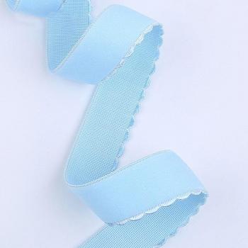 5 Yards Multicolor Elastic Band Lace 2.5cm for Sewing and Craft Projects