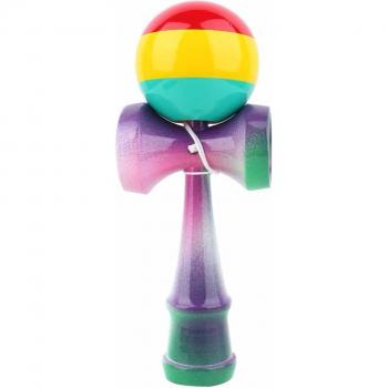 Traditionelles Kendama mit Farben