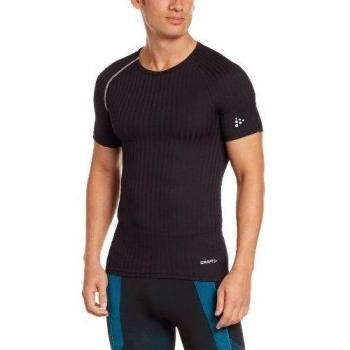 Polo de Alto Rendimiento Craft Zero Extreme en Negro y Plateado