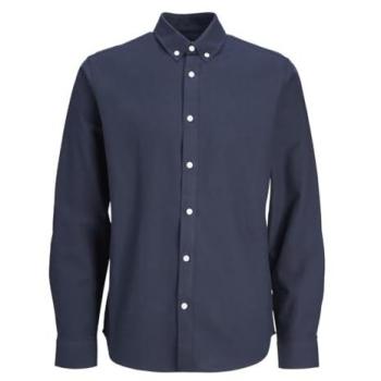 JJ Rebel Camisa Jreboscar LS en Azul Blazer