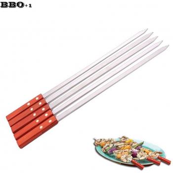 Pinchos de Barbacoa Turcos de 52 cm en Acero Inoxidable