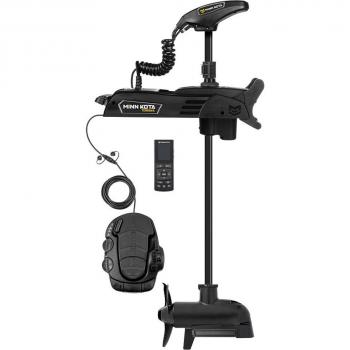 Minn Kota Terrova QUEST Freshwater Bow Mount Electric Trolling Motor, 24V, 90/115 LBS Thrust, MEGA Side and Down Imaging w/ 45 Composite Shaft & i-Pilot Link