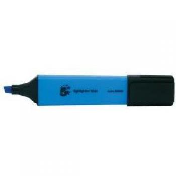 Star Office Highlighter Chisel Tip 1-5mm Line Blue Pack of 12