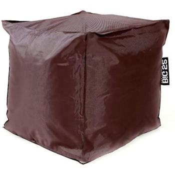 Pouf Chocolat Simili – 42cm × 42cm × 42cm