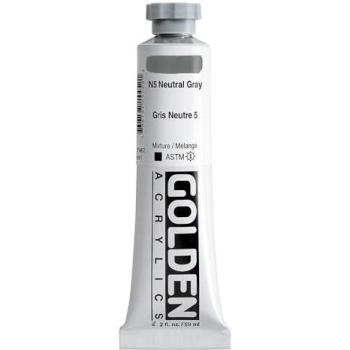 Acrylverf Gouden Zwaargewicht 2 Unzen Neutraal Grijs