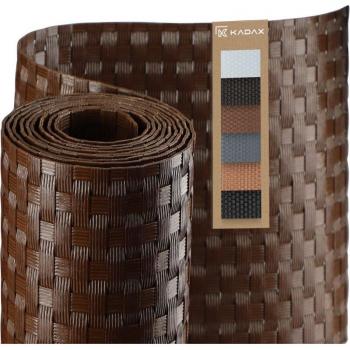 Kadax Couverture de balcon en technorattan 0,9x1m