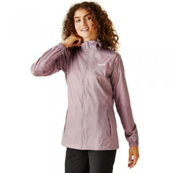 Veste imperméable femme Regatta Pack-It III Violet Taille 44