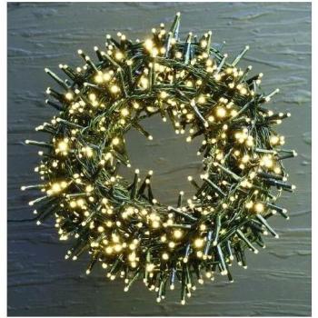 Luci di Natale Esterno/Interno 24 m – Minicluster 5 mm, 1200 LED Verde