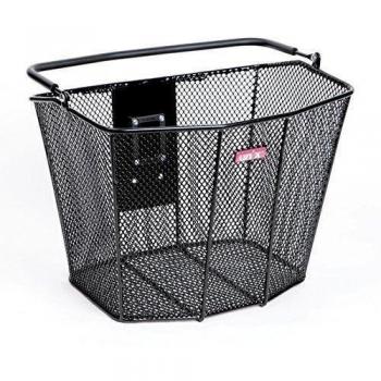 Front Bike Narrow Mesh Basket – Unix Vicario 15L Noir (One Size)