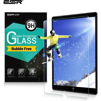 ESR Shield 10,5” – Protector de Pantalla 9H para iPad Pro y Air 3 con Instalador