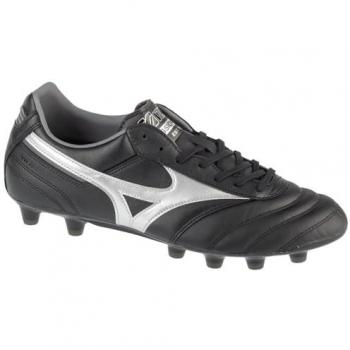 Mizuno Morelia II Pro FG Men's Cleats Black/Galaxy Silver 8.5